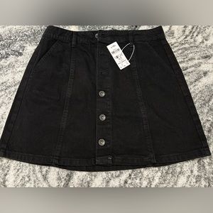Ardene Button front denim skirt NEW